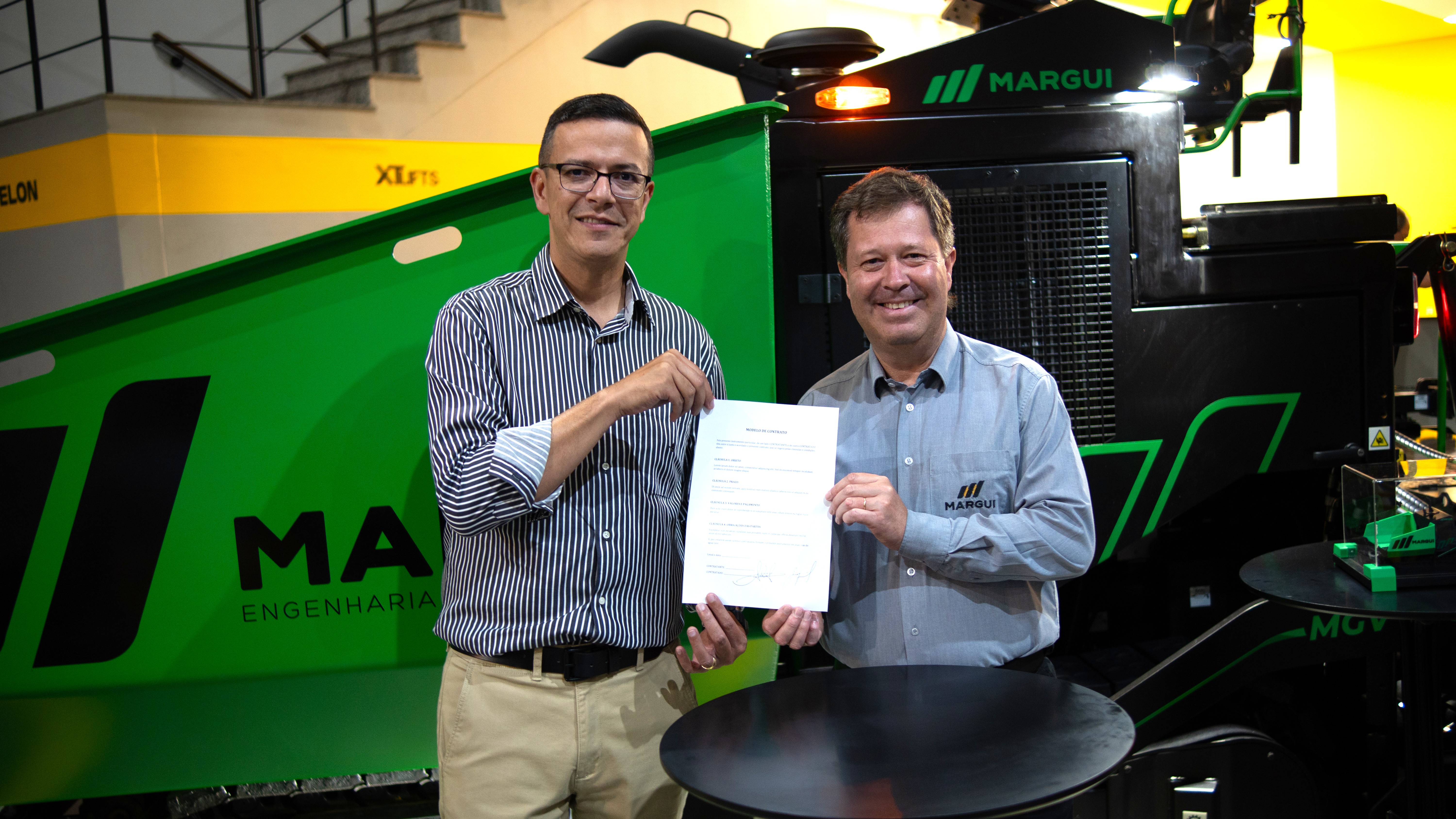 Margui e Auxter oficializam parceria com treinamento técnico e evento em São Paulo