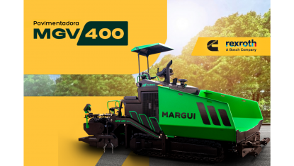 MGV400 es homologada por Cummins y Bosch Rexroth y eleva el estándar de seguridad y confiabilidad en las obras