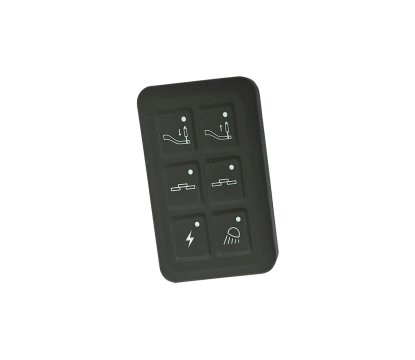 TECLADO DA MESA DE OPERAÇÃO
