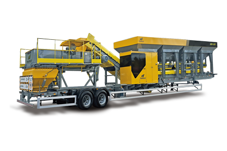 Usina de Solos/CCR Móvel USM 600 ton/h