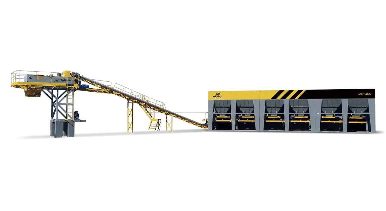 Usina de Solos/CCR Fixa USM 300 ton/h