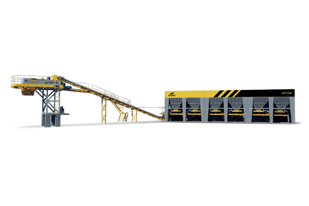 Usina de Solos/CCR Fixa USM 600 ton/h